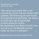 Lotsenkoje Fehmarn Mit Balkon & Sauna, Perfekt Fuer Familien Lägenhet *