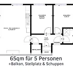 Lotsenkoje Fehmarn Mit Balkon & Sauna, Perfekt Fuer Familien Lägenhet