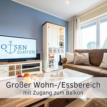Lotsenkoje Fehmarn Mit Balkon & Sauna, Perfekt Fuer Familien בורג אוף פהרמן